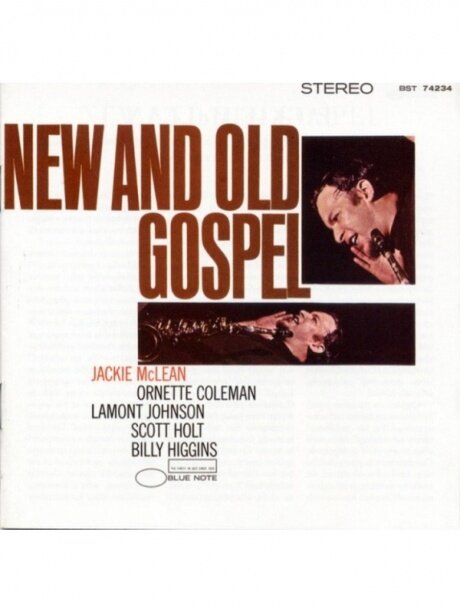 Компакт-Диски, Blue Note, MCLEAN, JACKIE - New And Old Gospel (CD)