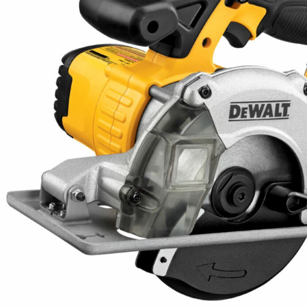 Аккумуляторная ручная дисковая пила по металлу DEWALT DCS373N, 18 В, XR - фото №8