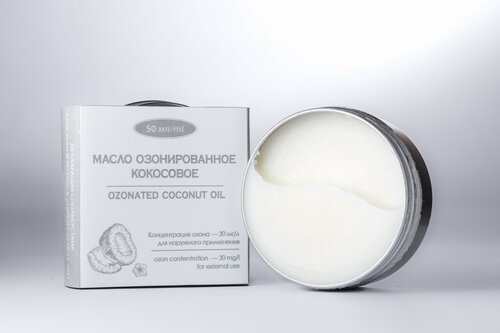 Кокосовое озонированное масло, противовоспалительное 30%