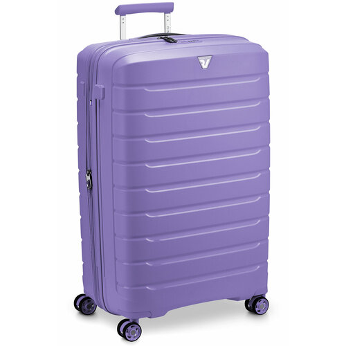 фото Чемодан roncato butterfly, 95 л, размер l, фиолетовый