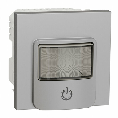Датчики движения с универсальным диммером SCHNEIDER ELECTRIC Wiser UNICA NEW, 200Вт, 230В, Алюминий, NU352730