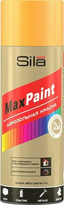 Краска универсальная Sila Home Max Paint флуоресцентная оранжевая 0,52 л