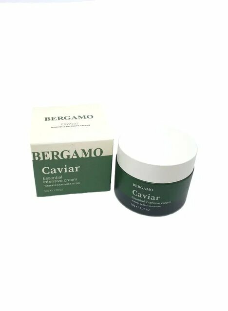 Крем для лица с экстрактом икры Bergamo Caviar Essential Intensive Cream 50 g