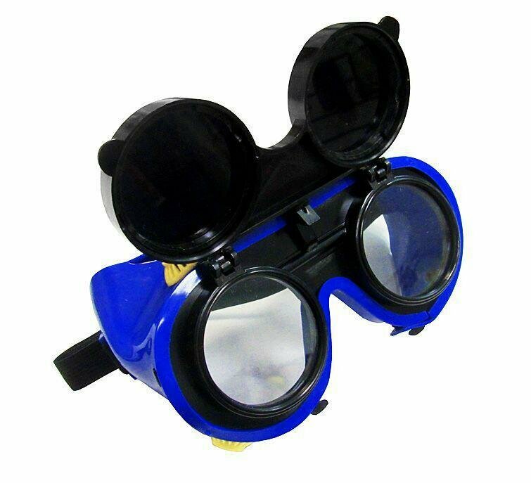 фото Очки газосварщика с откидными стеклами