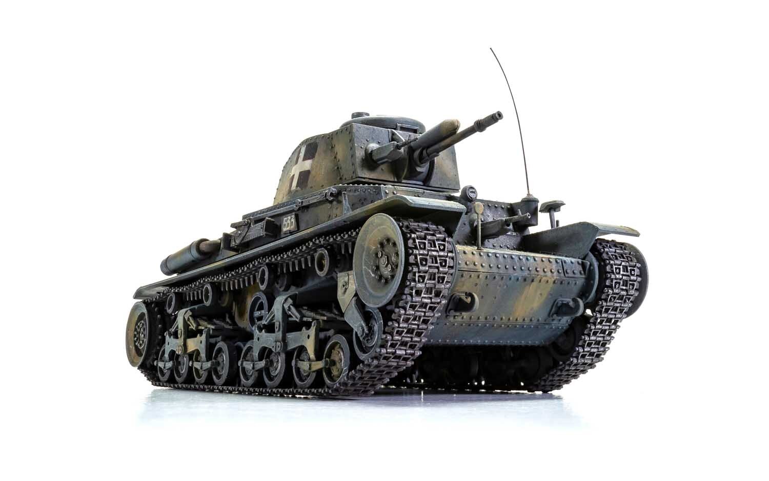 A1362 Сборная модель Танка German Light Tank Pz. Kpfw.35 (t)