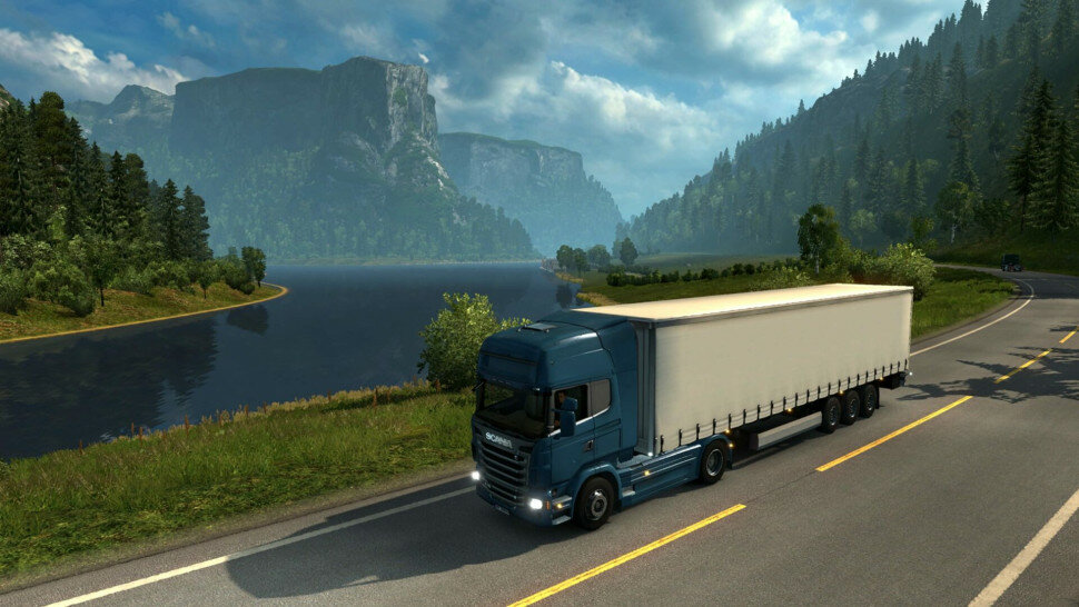 Игра EURO TRUCK SIMULATOR 2 для PC, русский перевод, Steam, электронный ключ