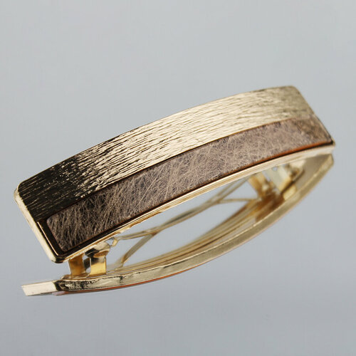 Заколка для волос прямоугольный рисунок, 8.5х2.5см