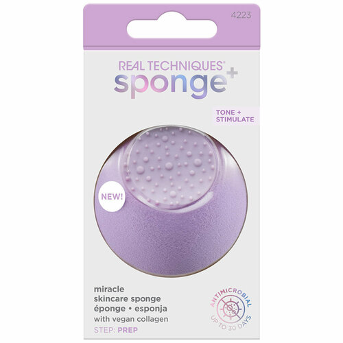 Спонж для нанесения уходовых средств для лица Real Techniques Sponge+ Miracle Skincare Sponge