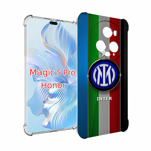 Чехол MyPads фк интер милан для Honor Magic 5 Pro задняя-панель-накладка-бампер чехол mypads фк интер милан для google pixel 7 pro задняя панель накладка бампер