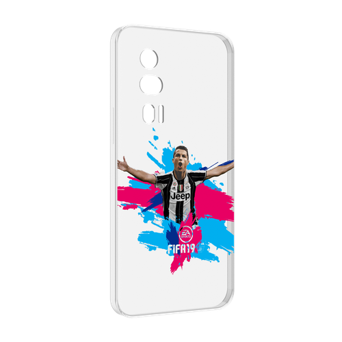 Чехол MyPads Fifa-2019-2020-2021-2022 мужской для Xiaomi Redmi K60 задняя-панель-накладка-бампер