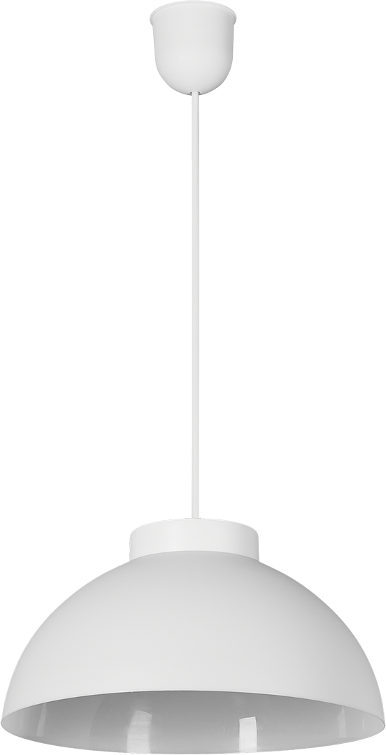 фото Подвесной светильник Rosanna 1xE27x60 Вт 28 см пластик цвет белый