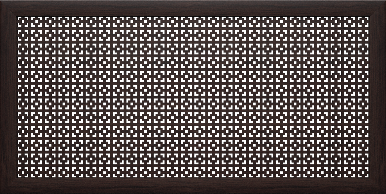 Экран для радиатора 120х60см Дамаско венге