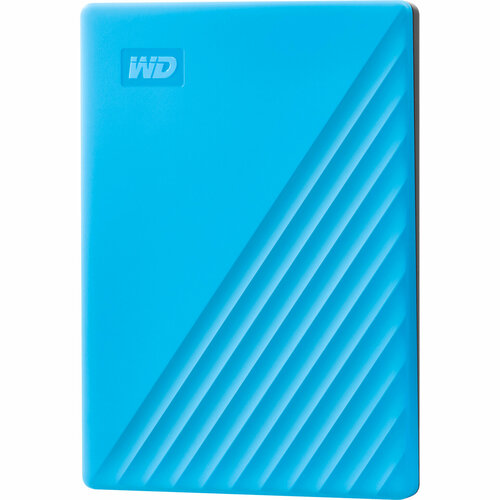 WD Внешние HDD Portable HDD 2TB WD My Passport (Blue), USB 3.2 Gen1, 107x75x11mm, 120g /12 мес./