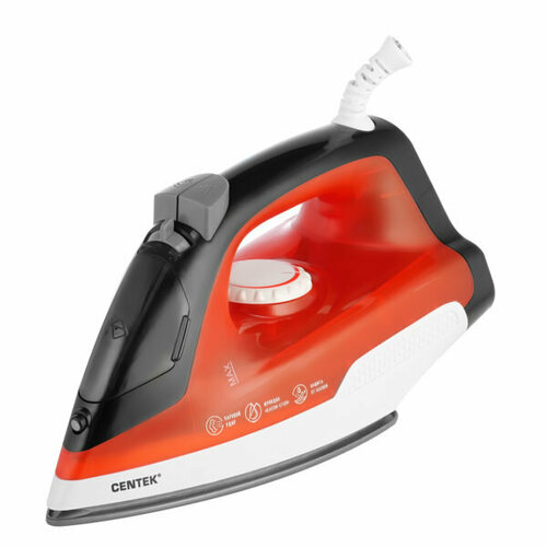 Утюг 1800ВТ антиприг Покрытие С отпар Самоочистка пурпур CENTEK 269400₽