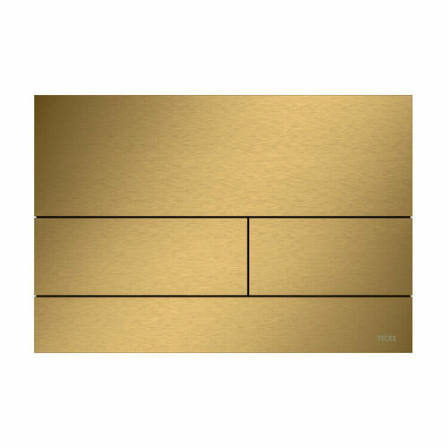 Клавиша смыва Tece Клавиша смыва TECEsquare II для унитаза цвет-PVD Brushed Gold Optic (с покрытием против отпечатков пальцев) (9240847)