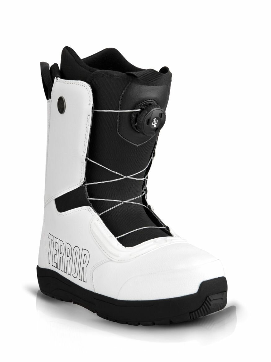 TERROR SNOW Сноубордические ботинки TERROR CREW FITGO White (Размер 37RU/24,5см)