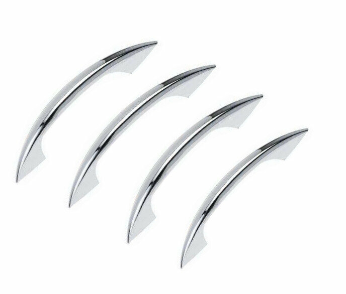 фото Ручка мебельная 1028 SATIN nickel 96mm (комплект 4шт.)