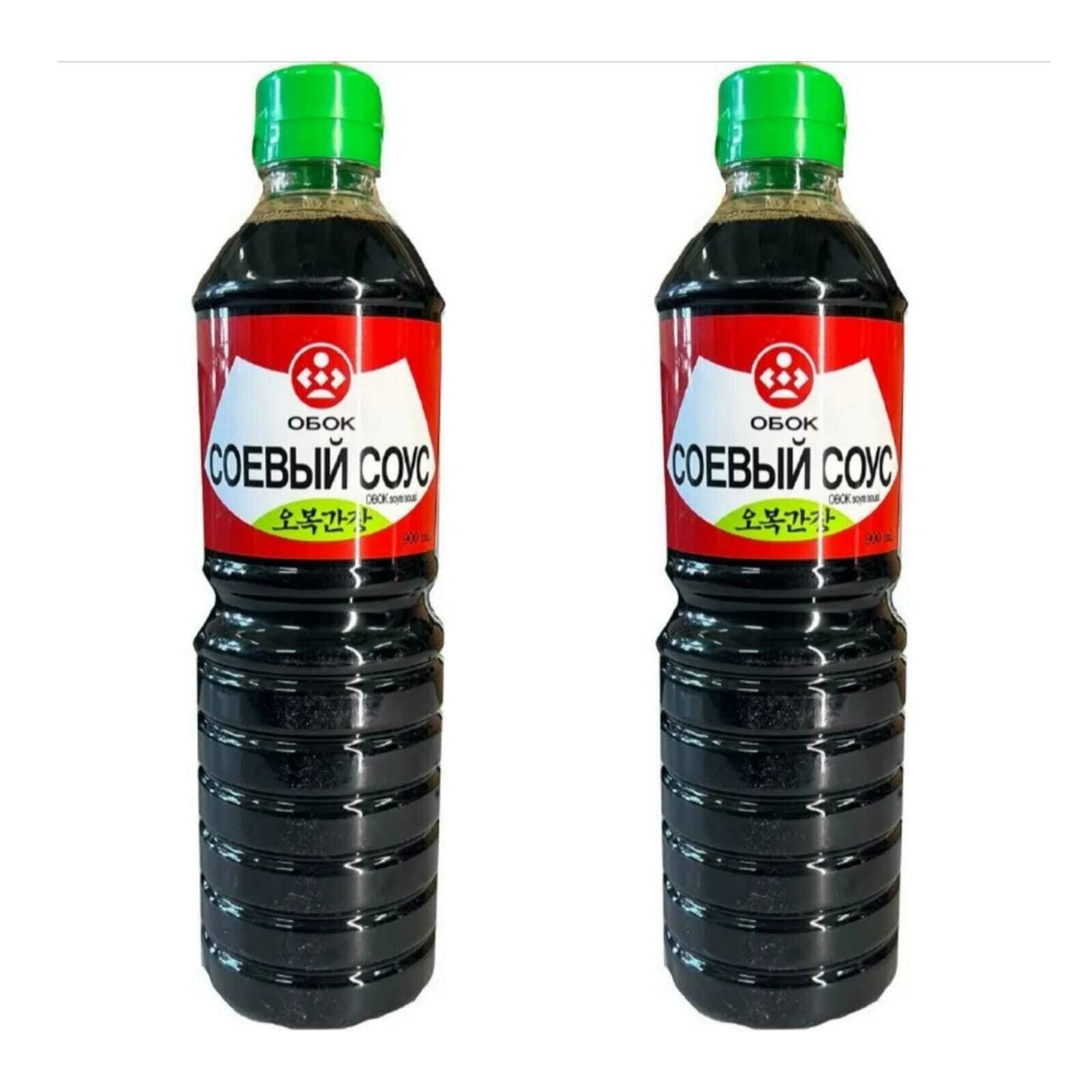 Соевый соус Obok Soya Sousi 900 мл, 2 шт
