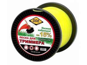 Леска для триммеров DDE Classic line 2.4 мм х 856 м