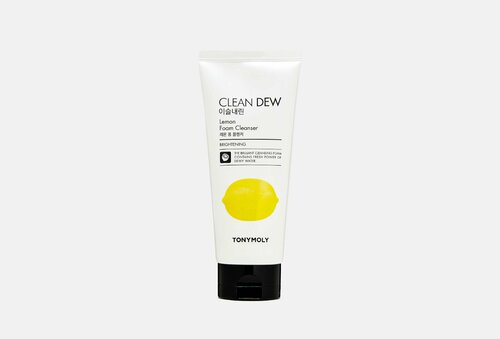 Пенка для умывания tony moly clean dew lemon foam cleanser