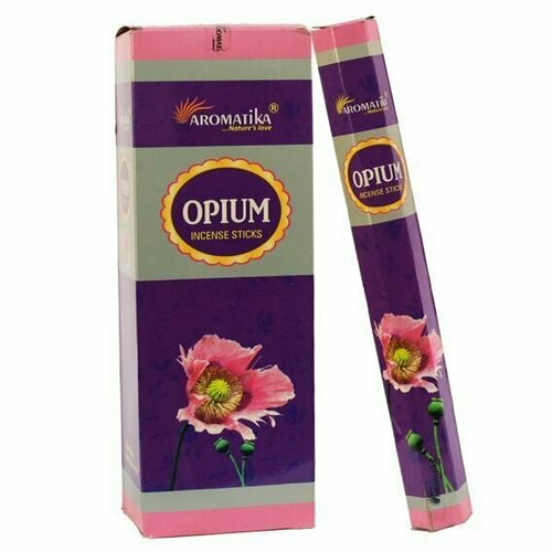 Благовония палочки ароматические МАК (Aromatika, Opium, 20 палочек)