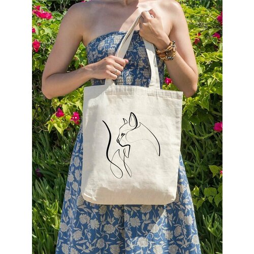 фото Сумка шоппер , фактура плетеная, серый kotofoto76