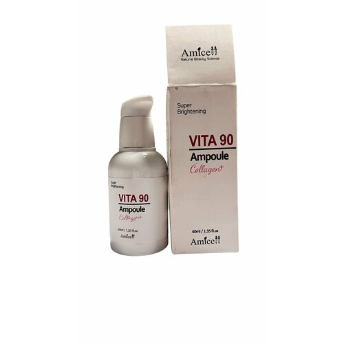 AMICELL Сыворотка для лица антивозрастная коллагеновая Vita 90 Ampoule Collagen Plus, 40 мл