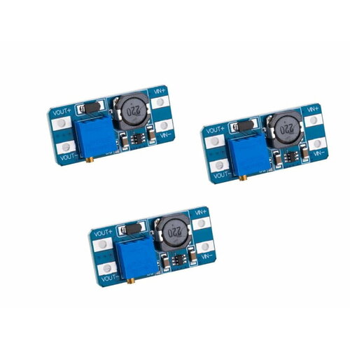 Повышающий DC-DC преобразователь на MT3608 - 3шт