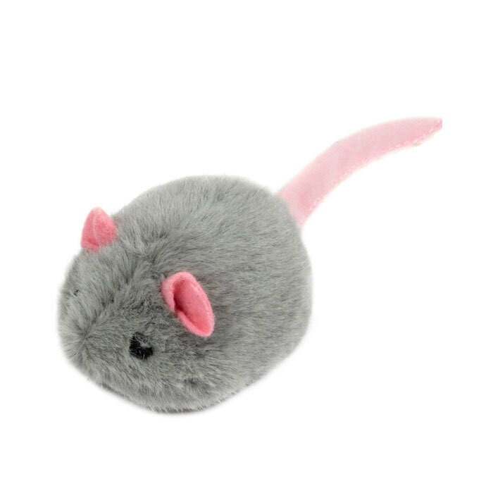 GiGwi игрушка для кошек Мышка с электронным чипом/ткань пластик 2 шт.