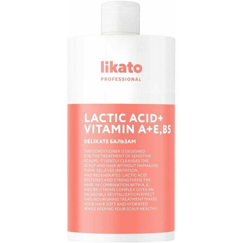 Софт-Бальзам для волос Likato Delikate Комфорт для чувствительной кожи головы 750мл х 3шт