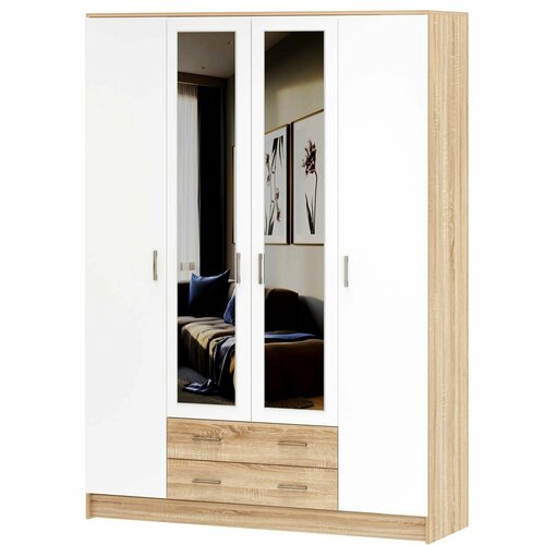 Шкаф квадро Беатрис 3-х ств сономабелый глянец 36600₽