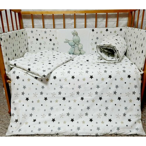 Комплект с бортиками в кроватку 