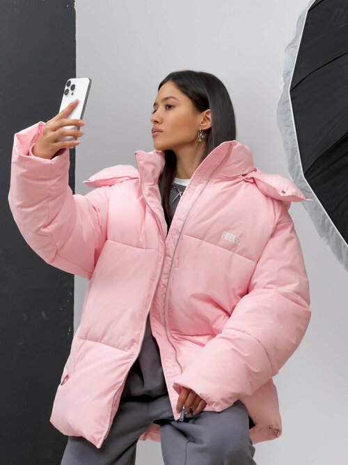 Куртка  FEELZ, размер L, розовый