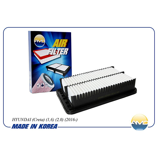 AMD AMDFA788 (AMDFA788) фильтр воздушный creta, 1,6, 2,0, 2016- amdfa788