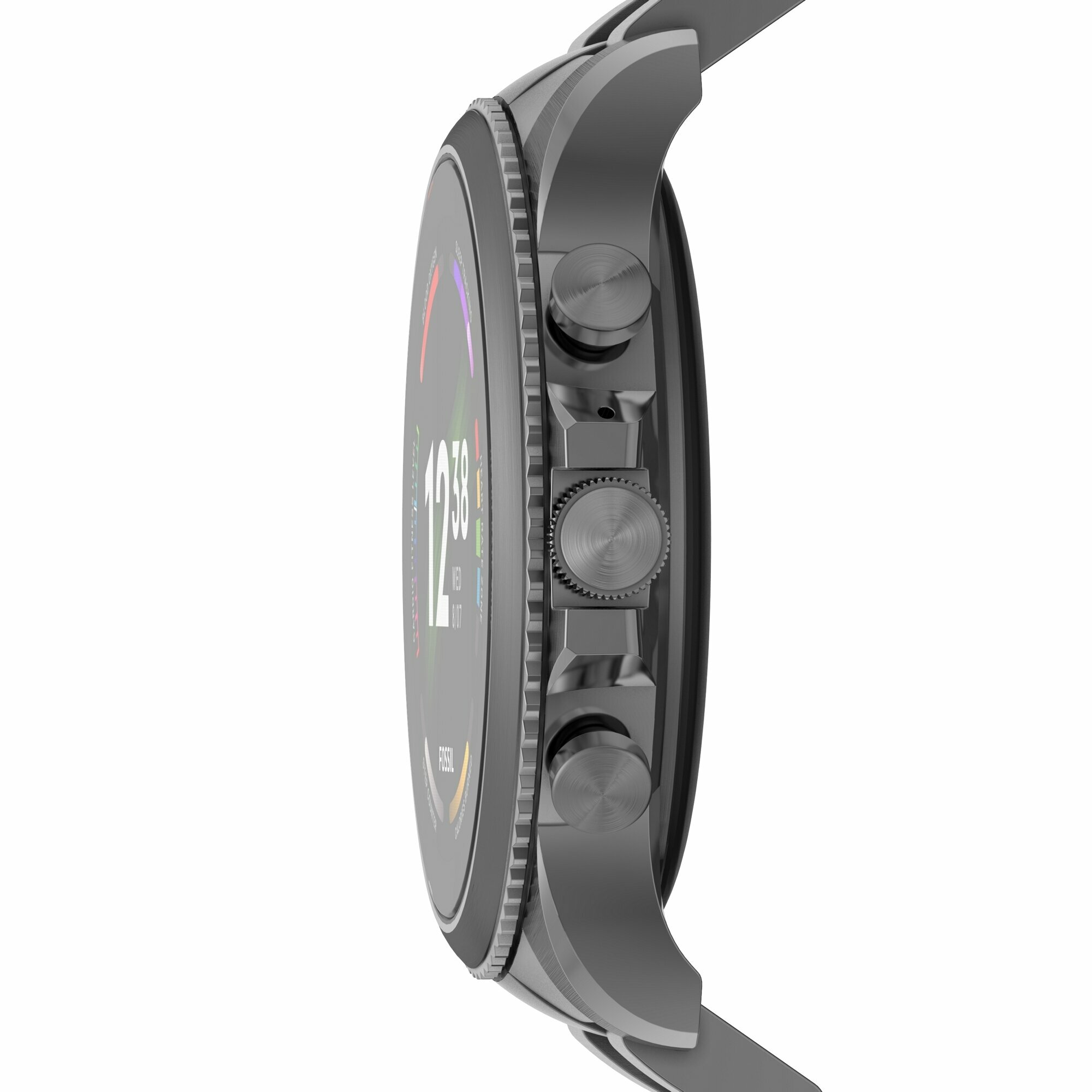 Умные часы наручные мужские Смарт часы Fossil FTW4059, iOS/Android, 44 мм — фото 1