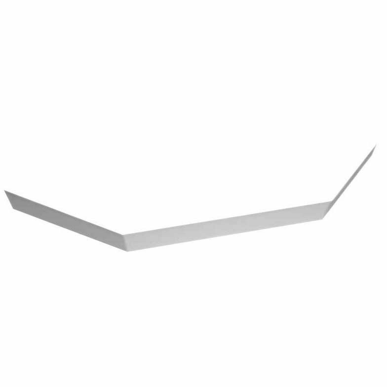 Экран для поддона Cezares Tray-S-P-100-SCR-W из искусственного мрамора пятиугольный цвет белый