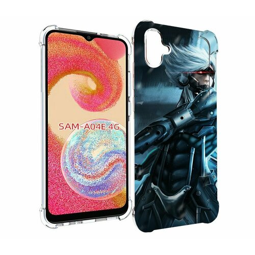 Чехол MyPads Metal Gear Rising Revengeance для Samsung Galaxy A04e задняя-панель-накладка-бампер