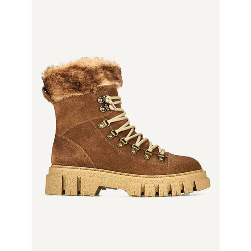 фото Ботинки madella, размер 39, коричневый