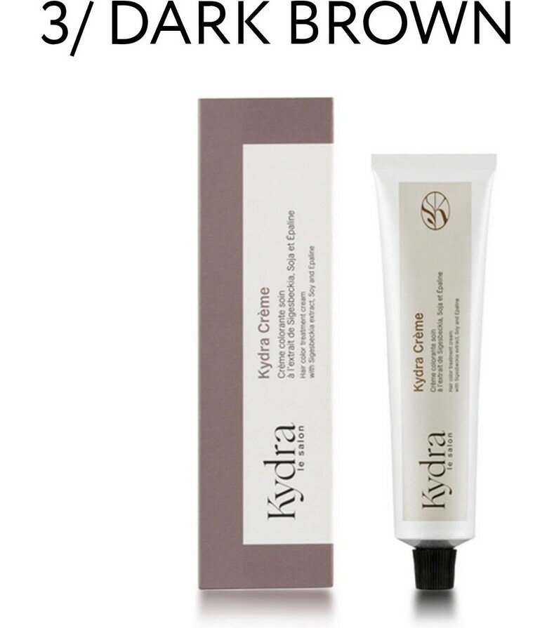 Kydra Creme 3/ DARK BROWN темно коричневый стойкая крем-краска для волос