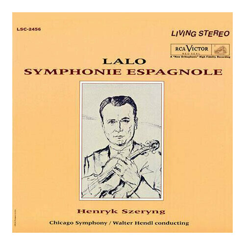 Виниловая пластинка Lalo: Symphonie espagnole fur Violine & Orchester op.21 (180g). 1 LP виниловая пластинка lalo symphonie espagnole fur violine
