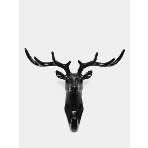 Вешалка для ключей настенный крючок олень слон Цвет Черный 799₽