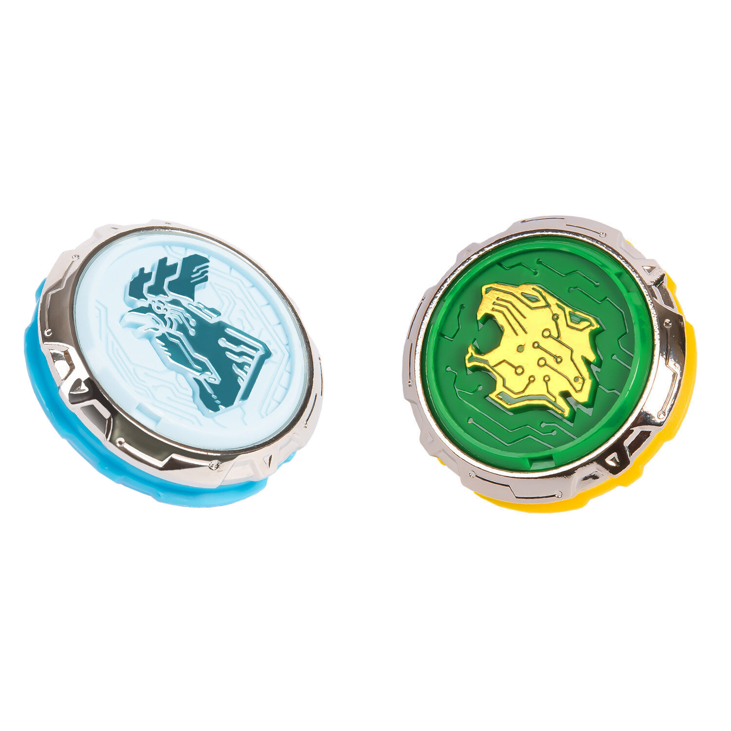 Инфинити Надо. Игровой набор 2 волчка Эпик Лончер Стартер Gold Warrior Phoenix & Lightning Leopard. — фото 1