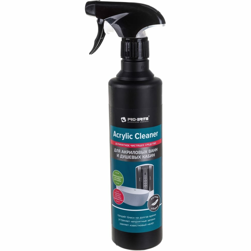 Деликатное чистящее средство для акриловых ванн и душевых кабин Pro-Brite Acrylic cleaner 1561-05