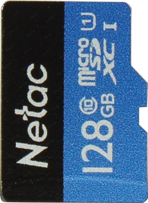 Карта памяти 128GB Netac MicroSDXC Class 10 UHS-I U1 P500 Standart + адаптер - фото №20