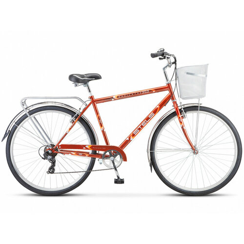 STELS Велосипед Стелс Navigator 350 Gent корзина рама 20 черный 1767900₽