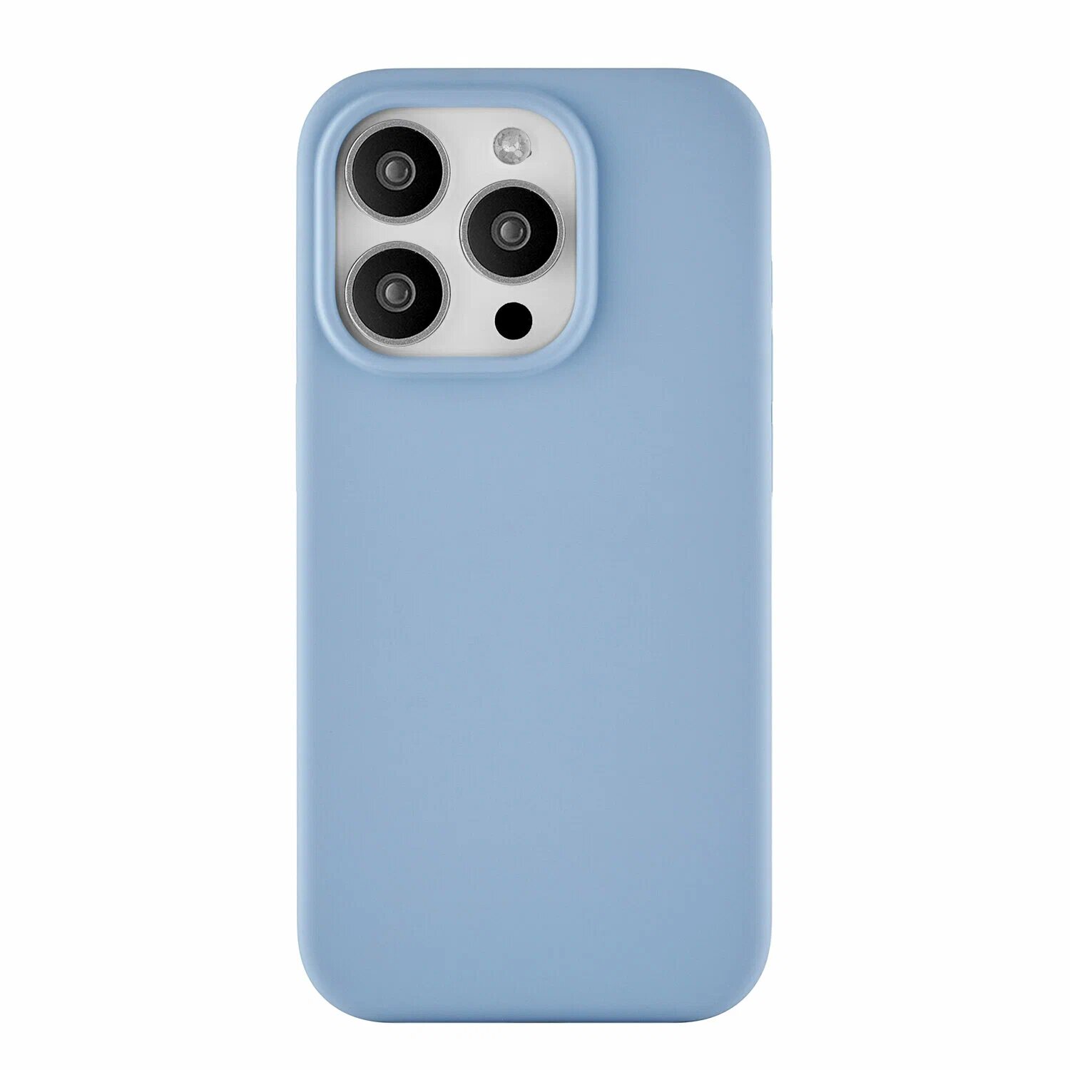 Чехол uBear Touch Mag Case для iPhone 15 Pro (CS268SB61PTH-I23M), голубой