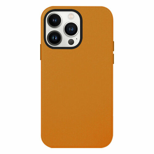 Чехол Leather Case KZDOO Noble Collection для iPhone 13 Pro Max 6.7, оранжевый (2) чехол leather case kzdoo noble collection для iphone 13 pro max 6 7 темно синий 11