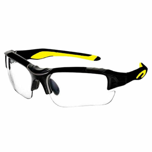 Очки для сквоша BlackKnight Guardian, Black/Yellow очки для сквоша harrow junior radar squash eye guard 61020606