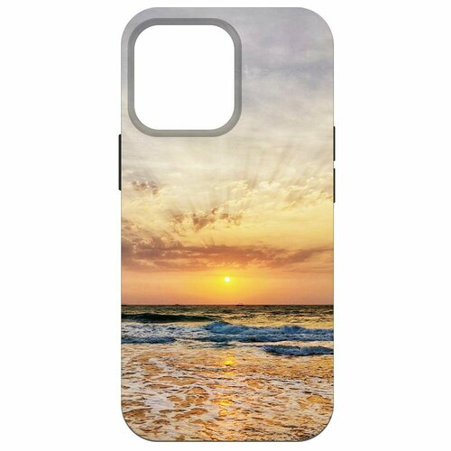 Чехол-накладка Krutoff Soft Case Индия, Пляжи Гоа для iPhone 14 Pro Max черный чехол накладка krutoff soft case индия пляжи гоа для iphone 13 pro max черный