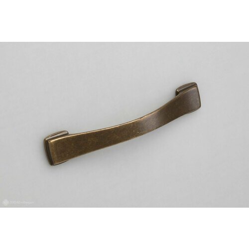 12636 мебельная ручка-скоба 128-160 мм темная бронза